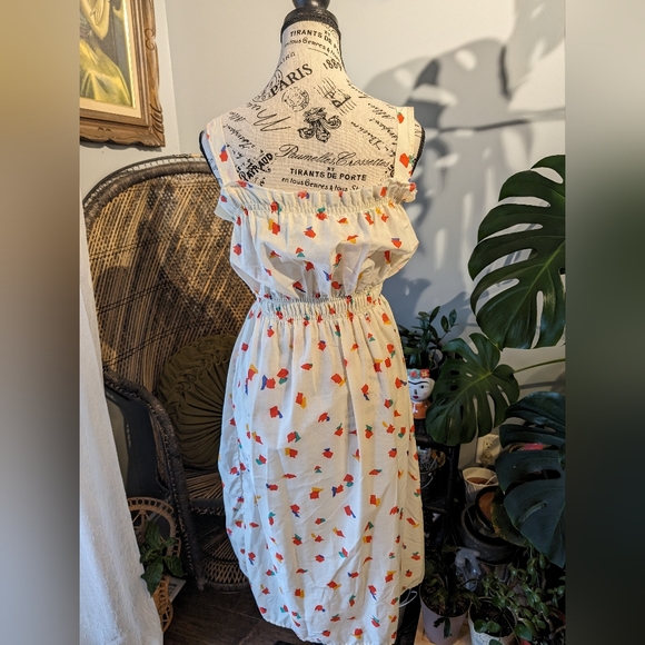 1970s Vintage Sheer Sundress - Picture 5 of 7